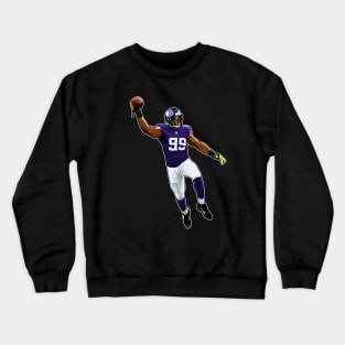 Danielle Hunter #99 Touchdown Crewneck Sweatshirt